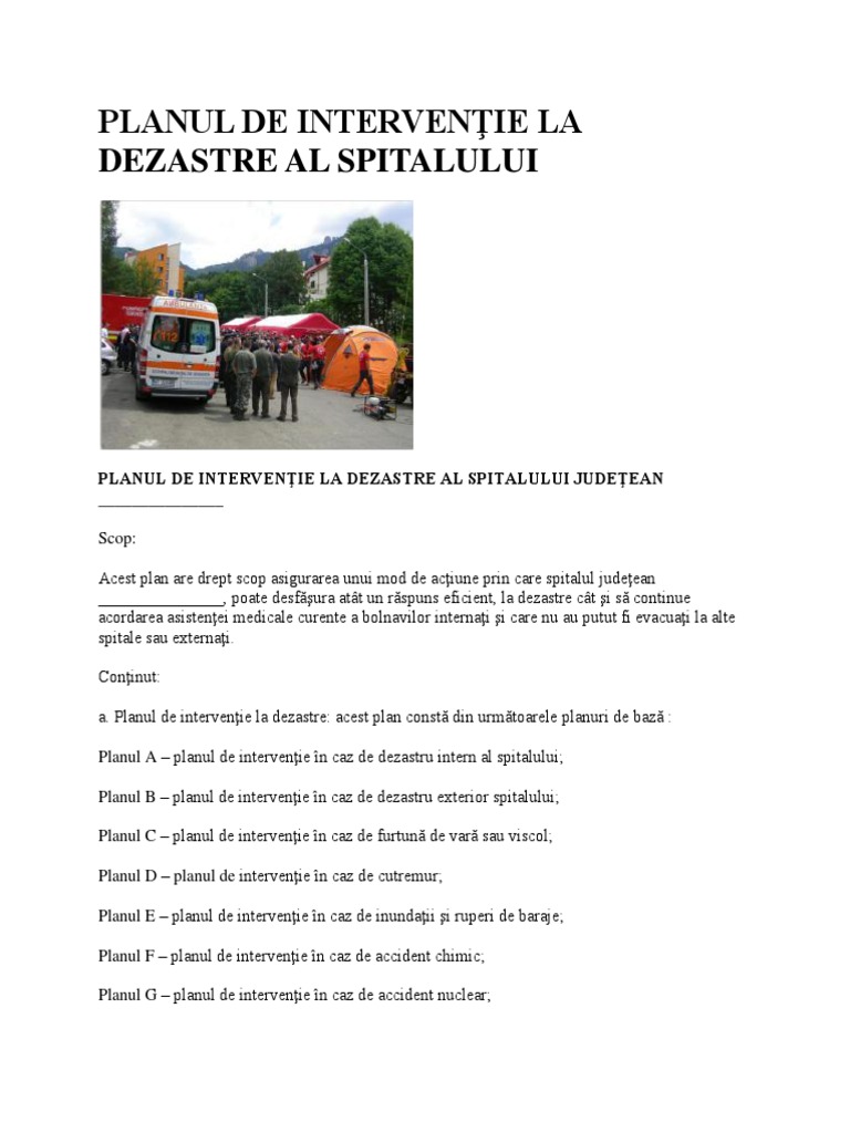 Plan Psi Spital | PDF