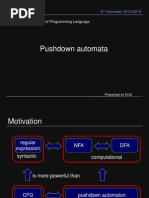 Pushdown Automata - by Emmanuel Afriyie