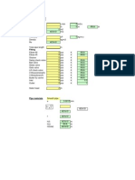 Calculation Sheet: Fitting