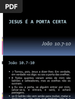 01 Jesus é a porta certa