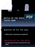 Battle of the Sexes