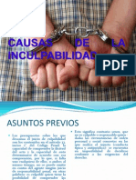 Causas de inimputabilidad penal según el Código Penal colombiano
