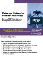 ExtremeXOS Training Slides of Module 02 (Product Overview)