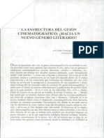 La Estructura Del Guion Cinematografico