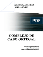 Memoria geológica del basamento del Complejo de Cabo Ortegal