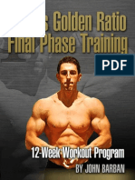 Final Phase Trainingprogram