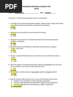 Hazmat Test (2014)