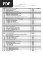 Order Form