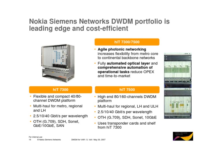 Nokia Siemens Network DWDM | PDF | Home & Garden | Computers