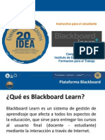 Plataforma Blackboard IDEA (Instructivo Estudiantes)