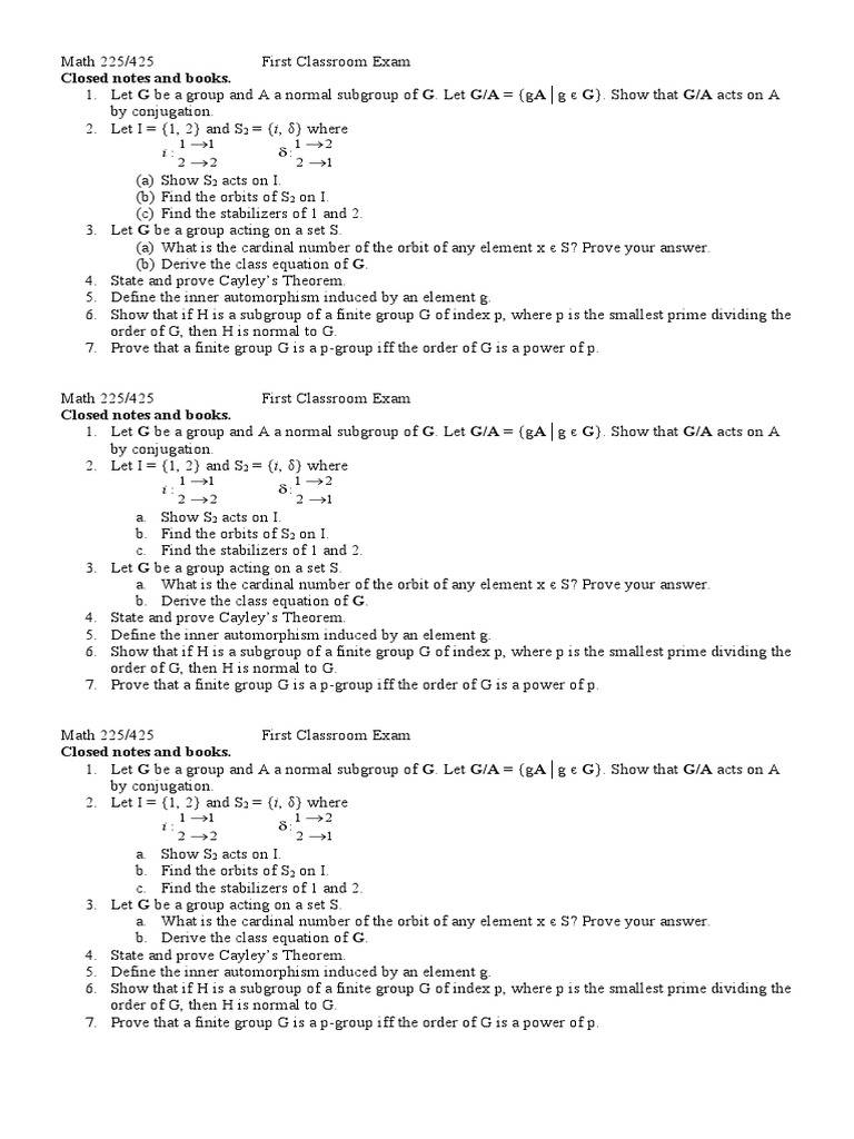 Closed Notes and Books | PDF