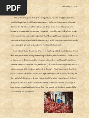 Dear Diary