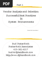 Successful Best Practice in Procurement Management