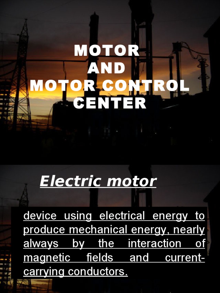 Motor Control and Protection Overview | PDF | Fuse (Electrical) | Relay
