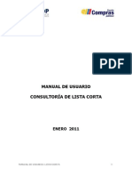 Manual - Consultoría de Lista Corta PDF