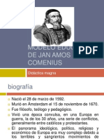 Modelo Educativo de Jan Amos Comenius