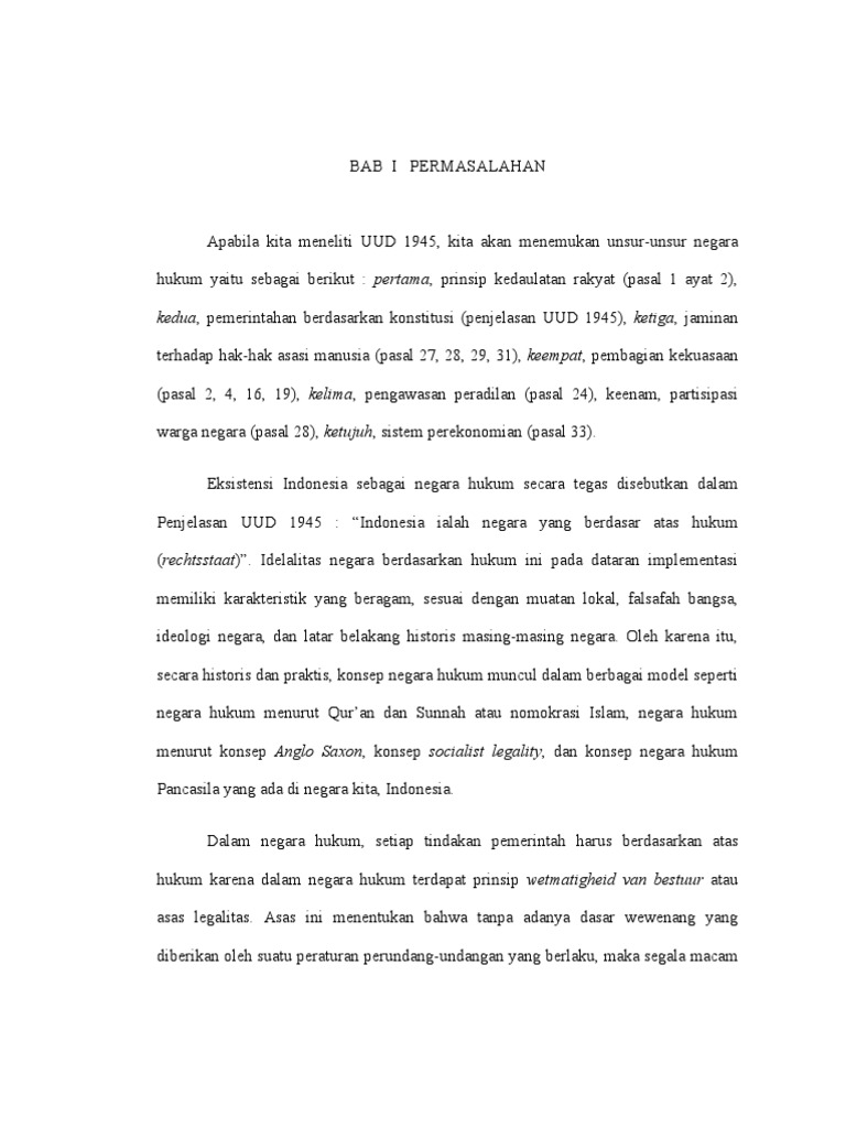 Makalah Joe 2 Peranan Hukum