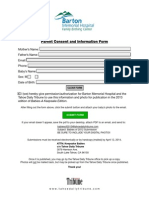 Babies of 2013 Consent Form