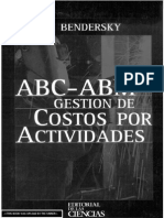 ABC - ABM Gestion de Costos Por Actividades - E. Bendersky