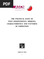 Download The Political Elite of Post Independence Armenia Characteristics and Patterns of Formation Yerevan 2014 by Hamazasp Danielyan SN204628314 doc pdf