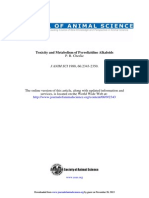 Cheeke 1988. Toxicity and Metabolism of Pyrrolizidine Alkaloids .