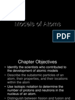 The Development of The Atomic Model