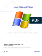 Desktop Tips and Tricks For Windows