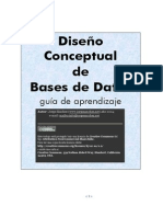 Diseño conceptual de bases de datos