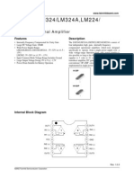 Amplificador Operacional LM2902, LM324, LM224