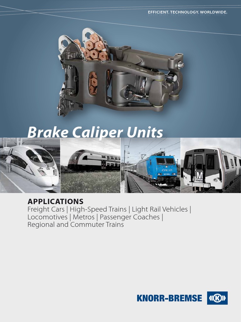 Brake Caliper Units P 1265 En Train Brake