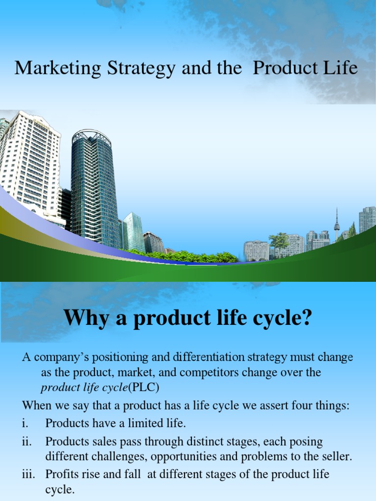 Product Life Cycle Marketing Strategies | PDF | Strategic Management ...