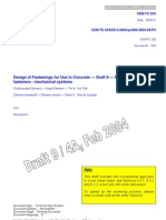 EC2 - Ancoraggi - Parte 4a - N - 0155 - CEN - TS - XXXX-4 - (E) - WD - 9 - (2004-02) - Part - A