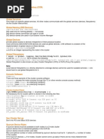 Sun Cluster 3.2 Cheat Sheet