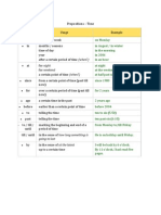 Prepositions