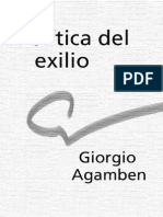 Siglo XX - Giorgio Agamben - 1996 - Politica Del Exilio