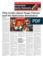 Venezuela: A Year Since Hugo Chavez's Death - Special Edition of The AVSN Broadsheet