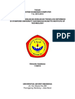 Perbandingan Kebijakan Teknologi Informasi (IT Policy) Di Stanford University Dan Massachusetts Institute of Technology