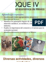 La diversidad económica de México: actividades agropecuarias, pesqueras, forestales e industriales