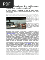 Vidros embaçados em dias úmidos