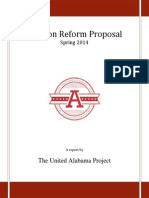 Spring 2014 Election Reform Proposal