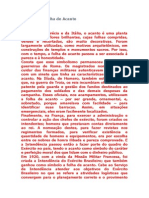 A Folha de Acanto e o Distintivo dos Intendentes