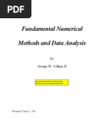 Download Fundamental Numerical Methods and Data Analysis - Collins by sebarm86 SN20472438 doc pdf