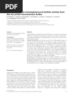 Download Antimicrobial and antistaphylococcal biofilm activity from the sea urchin by dschill2709 SN20473444 doc pdf