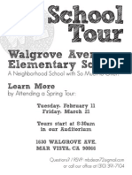 Walgrove School Tour