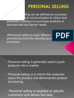 Personal Selling