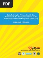 Download Training Manual Basic Training for Primary Health Care Professionals for the Implementation of the Cardiovascular Diseases by Handicap International - Philippines SN204766195 doc pdf
