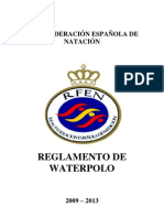 Reglamento Waterpolo 2009-2013