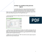 Download Tutorial Photoshop Cara Membuat Efek Pada Teks Jilid II by tonykatili SN20477276 doc pdf