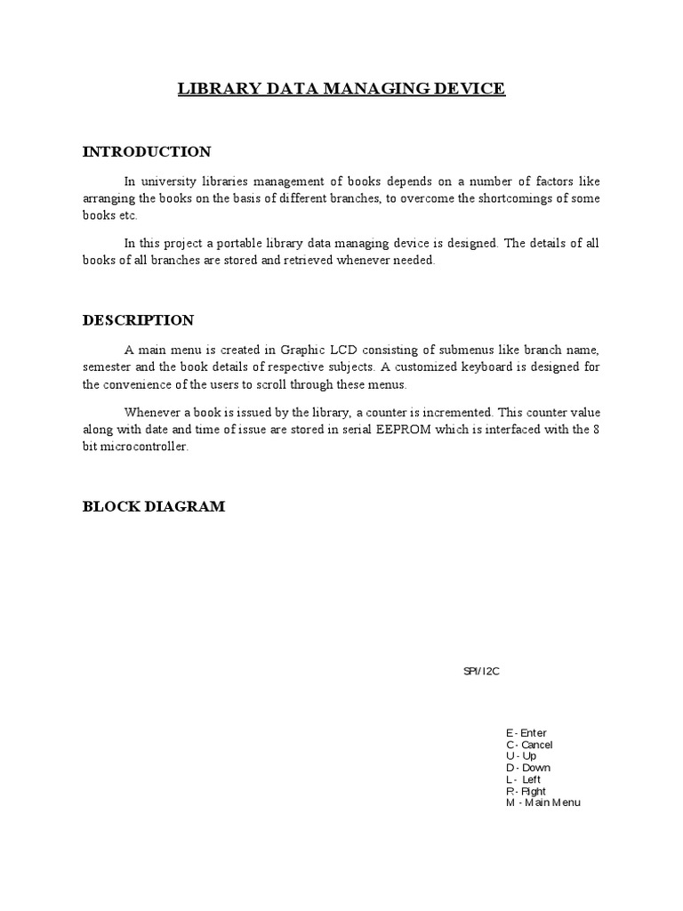 4 - Library Data Managing Device | PDF | Computers | Technology ...