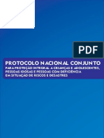 Protocolo Nacional Desastres 2013